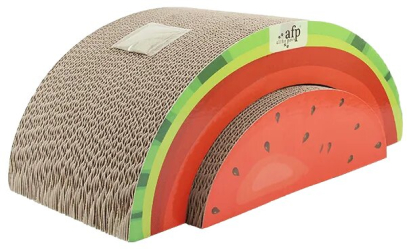 All For Paws Watermelon Кігтеточка кавун з двома поверхнями