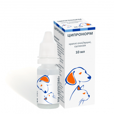 BioTestLab Ципронорм Краплі для очей та вух