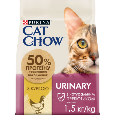 Cat Chow Urinary Chicken Сухий корм з куркою для підтримки сечовидільної системи