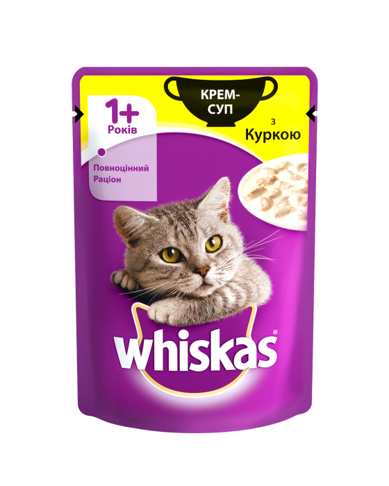 Whiskas Крем-суп з куркою