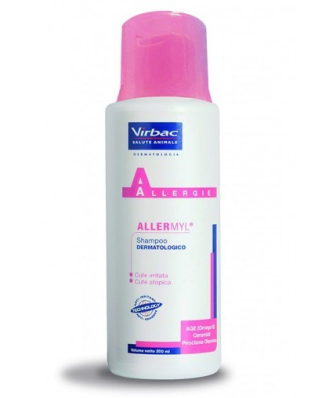 Virbac Allermyl - Шампунь Аллерміл для кішок і собак з подразненою та сухою шкірою