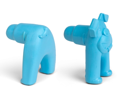 WEST PAW Zogoflex Toppl Stopper Аксесуар для собак, блакитний