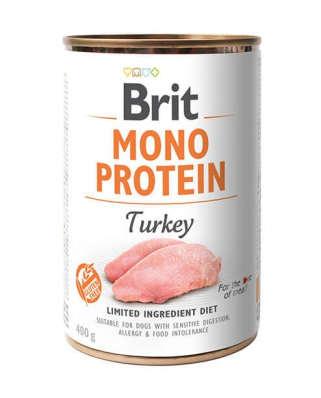 Brit Care Mono Protein Dog Turkey - консерва для собак з індичкою