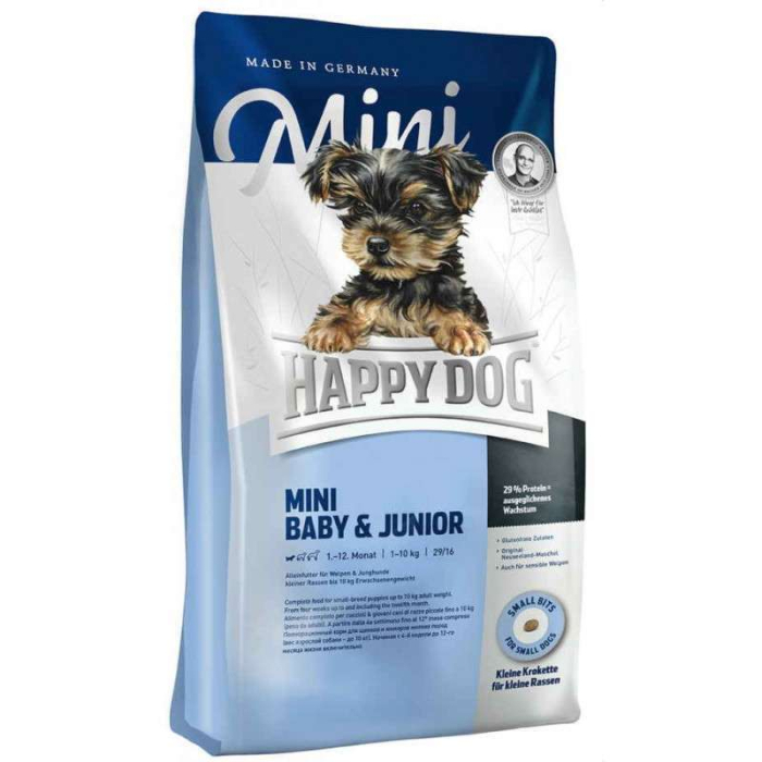 Happy Dog Mini Baby & Junior Сухий корм для цуценят малих порід