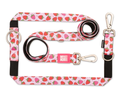 Max & Molly Urban Pets Multi-Function Leash Strawberry Dream Повідець для собак
