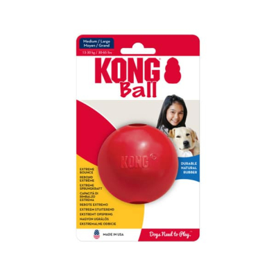 KONG Ball wl/Hoe M/L Іграшка для собак, М'яч з отвором