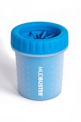 Dexas MudBuster Лапомийка для собак 11 см, блакитна