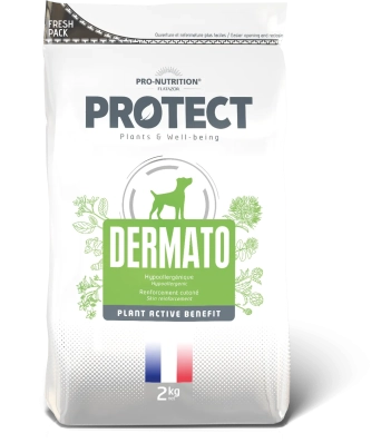 Pro-Nutrition PROTECT CHIEN DERMATO Лікувальний корм для собак при захворюваннях шкіри, гіпоалергенний