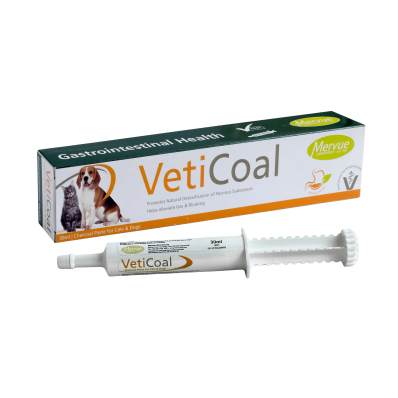 Mervue VetiCoal Харчова добавка для собак та котів при шлункових розладах