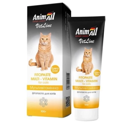 AnimAll VetLine Multivitamin Фітопаста для котів