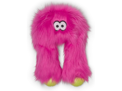 West Paw Wilson Toy Іграшка пищалка для собак, Вілсон пухнастий, рожевий