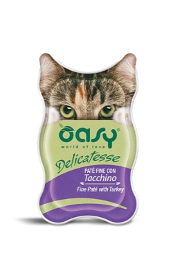 OASY CAT Паштет з індичкою для дорослих котів