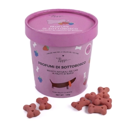 Hygge Dog Berries Biscuits Печиво зі смаком ягід