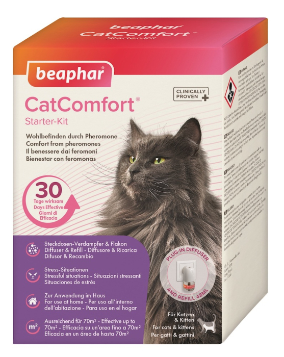 Beaphar CatComfort Calming Diffuser Пристрій з феромонами для зняття стресу в котів