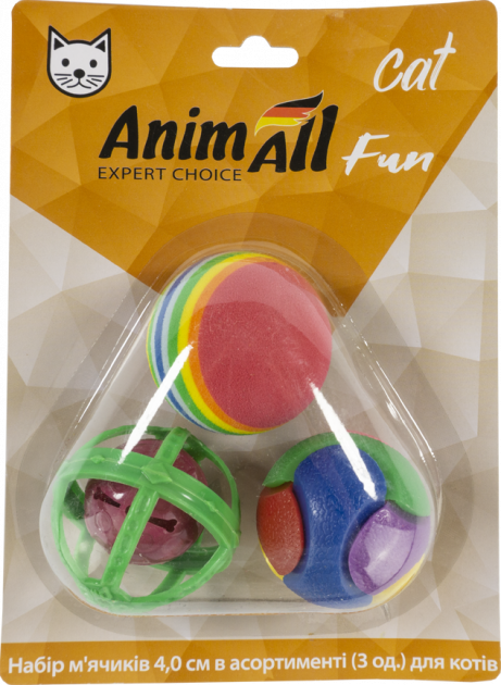AnimAll Fun Cat М'ячики для котів