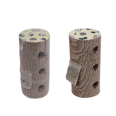 Eastland Дряпка для котів, колода з трьома отворами, з котячою м'ятою