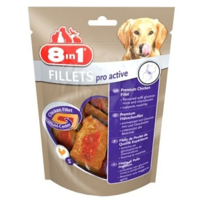 8in1 Fillets Pro Active - куряче філе для собак