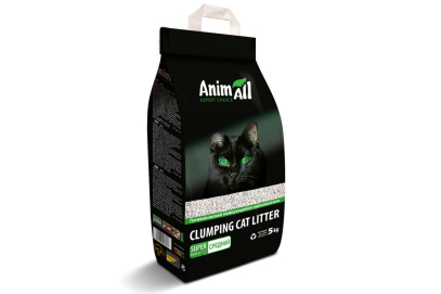 AnimAll Бентонітовий наповнювач для котів, без запаху, середня фракція