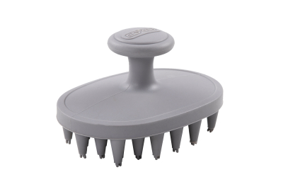 Dexas Brushbuster Щітка для догляду за шкірою і шерстю собак, світло-сіра