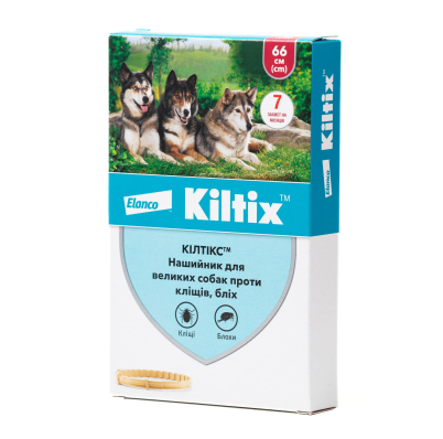 Elanco Кілтікс - нашийник для великих собак від бліх та кліщів