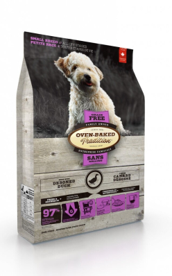Oven-Baked Tradition grain-free duck dog food for small breeds - Беззерновий сухий корм з качкою для собак малих порід на всіх стадіях життя