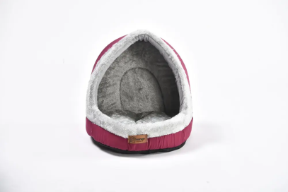 P.LOUNGE Лежак для домашніх тварин, 35x39x38 см, бордовий