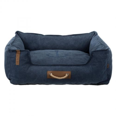 TRIXIE Föhr Be Nordic - лежак для собак, з ручками, темно-синій