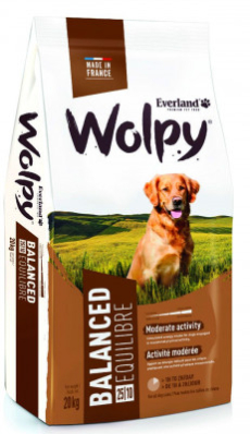 Everland Wolpy Balanced - сухий корм для собак з помірною активністю