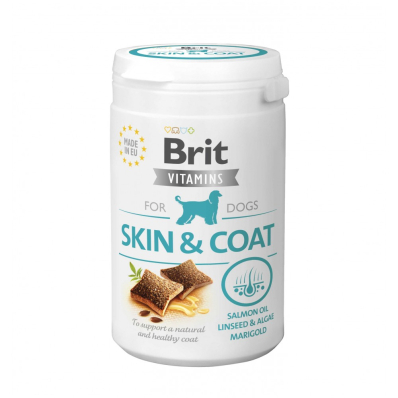 Brit Care Vitamins Skin and Coat Вітаміни для підтримки шкіри та шерсті у собак