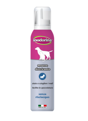 Inodorina Mousse Districante Manto Мус для розплутування шерсті