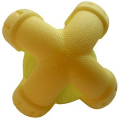 AnimAll GrizZzly Іграшка тенісний м'яч, жовтий L