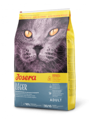 JOSERA Léger - сухий корм для малоактивних і стерилізованих кішок зі схильністю до швидкого набору ваги