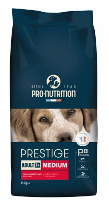 Pro-Nutrition PRESTIGE ADULT 7+ MEDIUM Повнораціонний сухий корм для собак середніх порід старше 7 років