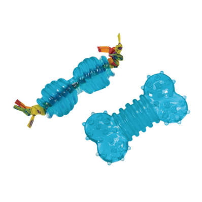 Orka Chew Pair - іграшка кісточка і гантель для маленьких собак