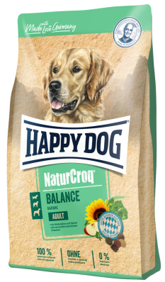 Happy Dog NaturCroq Balance Сухий корм зі свійською птицею для дорослих собак з помірною і підвищеною активністю