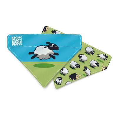 Max & Molly Urban Pets Bandana Black Sheep Бандана для собак на нашийник
