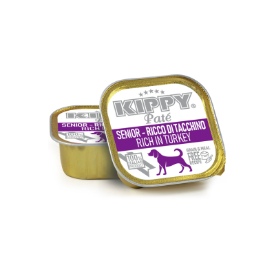 Kippy Pate Dog Senior Turkey - Вологий корм з індичкою для зрілих собак всіх порід