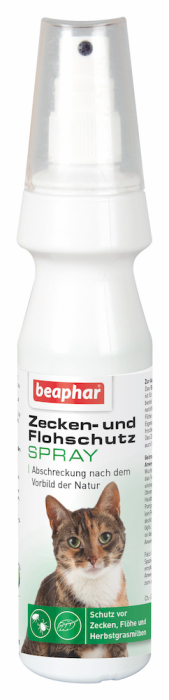Beaphar Spot On Spray for Cats Био спрей от блох, клещей и комаров для котов
