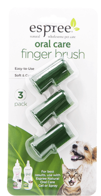 ESPREE Oral Care Finger Brush - щітка для догляду за зубами і порожниною рота котів і собак