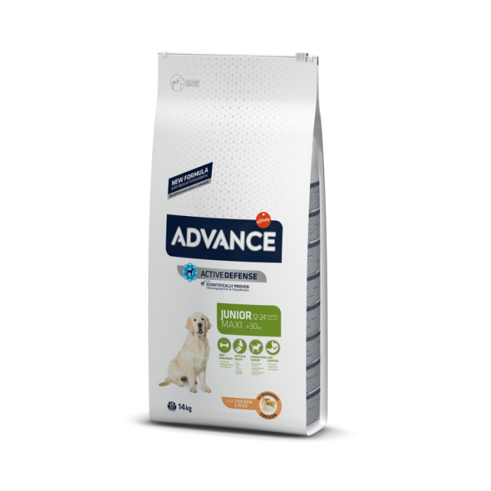 Advance Dog Maxi Junior Сухий корм для молодих собак великих порід з куркою та рисом