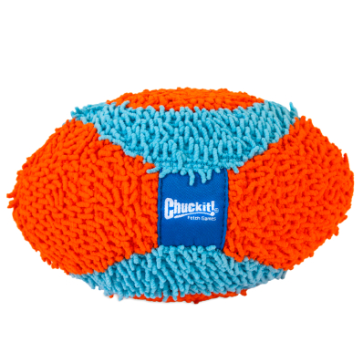 ChukIT! INDOOR FUMBLER - Іграшка овальний плюшевий м'яч для гри у приміщенні для собак