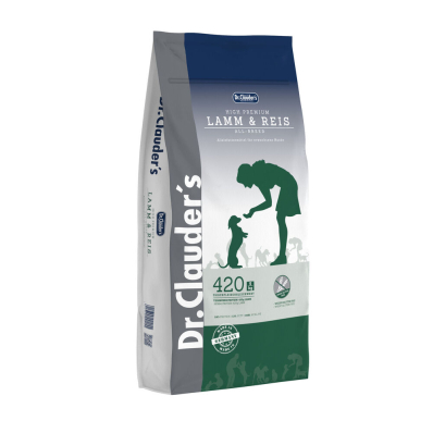 Dr.Clauder's High Premium Lamb & Reis Сухий корм для собак усіх порід з чутливим травленням та зі зниженим апетитом з ягням та рисом