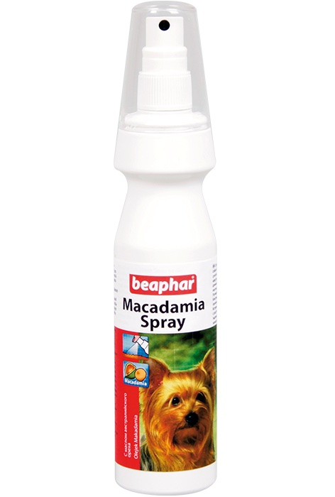 Beaphar Macadamia Spray For Dods&Cats Відновлюючий спрей для шерсті собак і котів