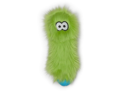 West Paw Custer Toy Іграшка пищалка для собак, Кастер пухнастий, лаймовий