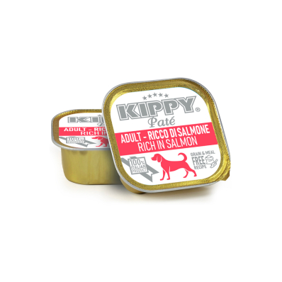 Kippy Pate Dog Adult Salmon - Вологий корм з лососем для дорослих собак усіх порід