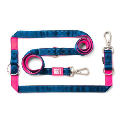 Max & Molly Urban Pets Multi-Function Leash Matrix Pink Повідець для собак