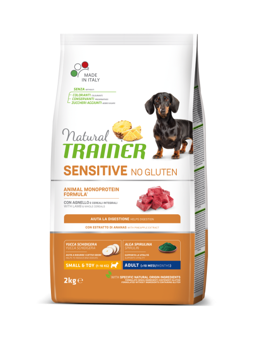 Trainer Natural Sensitive Adult Mini With Lamb - сухий корм з ягням для собак малих порід з чутливим травленням