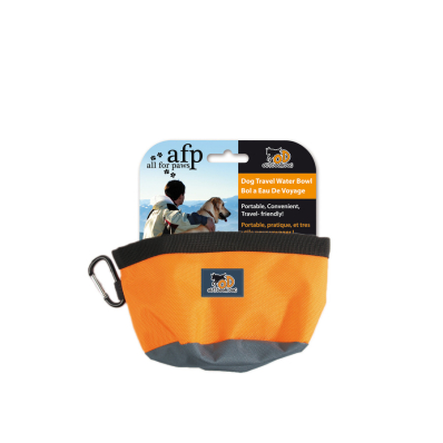 All For Paws Портативна миска для води, помаранчева