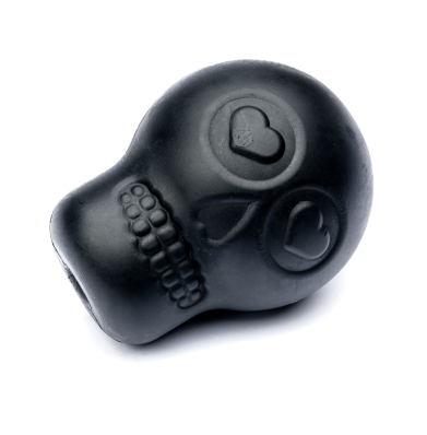 SodaPup Skull Treat Dispenser – Іграшка «Череп» для собак, чорний