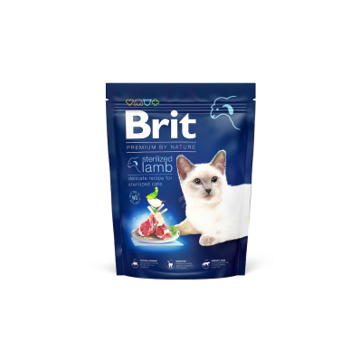 Brit Premium by Nature Cat Sterilized Lamb Сухой корм с ягненком для стерилизованных кошек